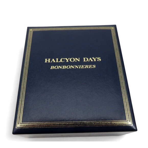 HALCYON DAYS Enamel Queen Elizabeth II And Prince Philip 50th Wedding Anniversar - Picture 10 of 10